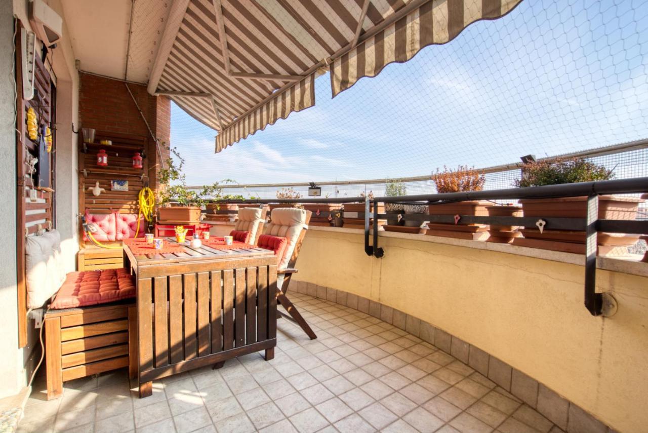 Caseospitali - Casa Di Bibi, Colorato Ed Elegante Bilocale Vicino Al Naviglio Martesana Per 4 Vimodrone Exteriör bild